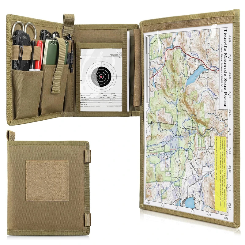 Edc Carry Pocket - Bolsa Tática para Armazenamento de Mapas,