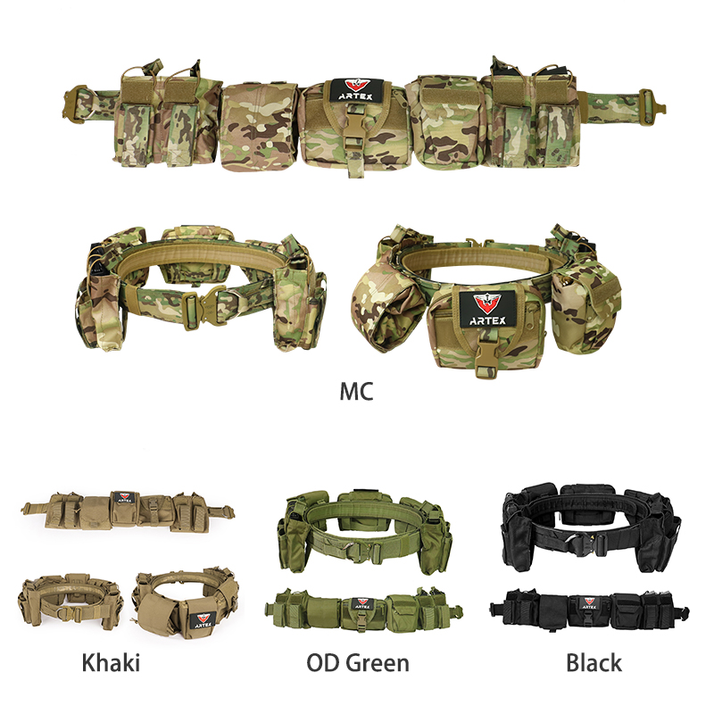 Edc Concealed Carry Belt - Cinto Tático Artex para Policiais, Molle,