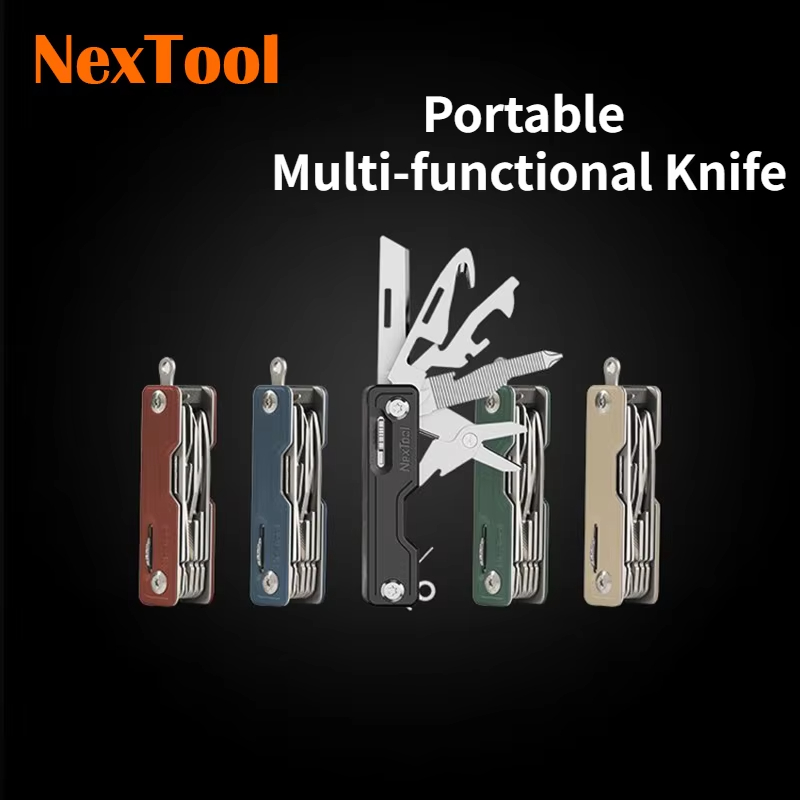 Edc Carry Card - Canivete Multifuncional NexTool 10 em 1: