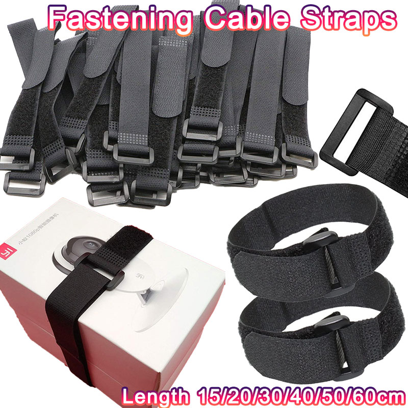 Gear Tie Reusable - 5/10 pces reutilizáveis fixação de cabo