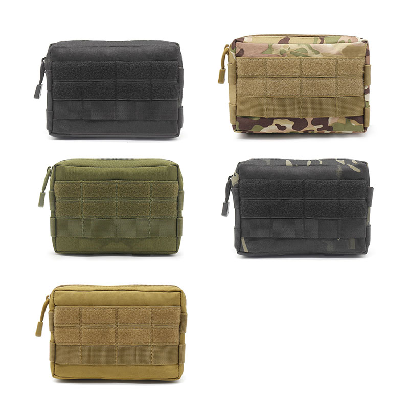 Edc Carry Card - Bolsa Tática Molle para Cintura 600D