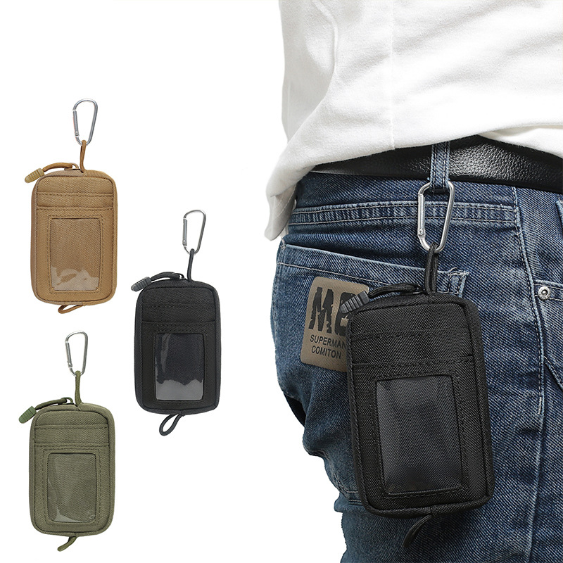 Edc Carry Card - Bolsa Multifuncional para Caminhadas ao Ar