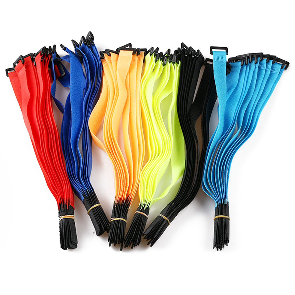 Gear Tie Reusable - 30*2cm de alta qualidade 10 peças