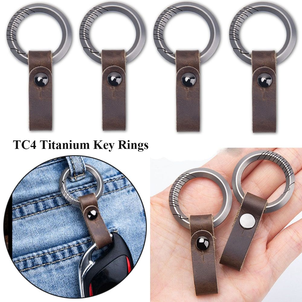 Liga de titânio couro cinto fi - Edc Concealed Carry Belt avaliação e preço
