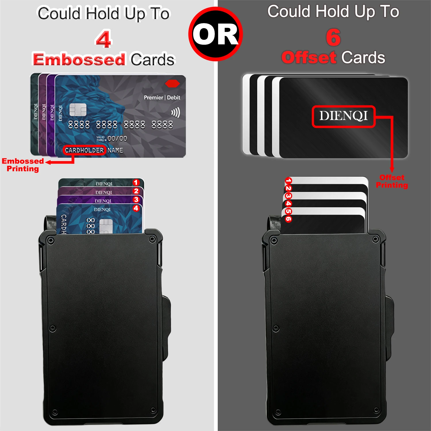 Carteira masculina de fibra de - Money Clip Magnetic avaliação e preço