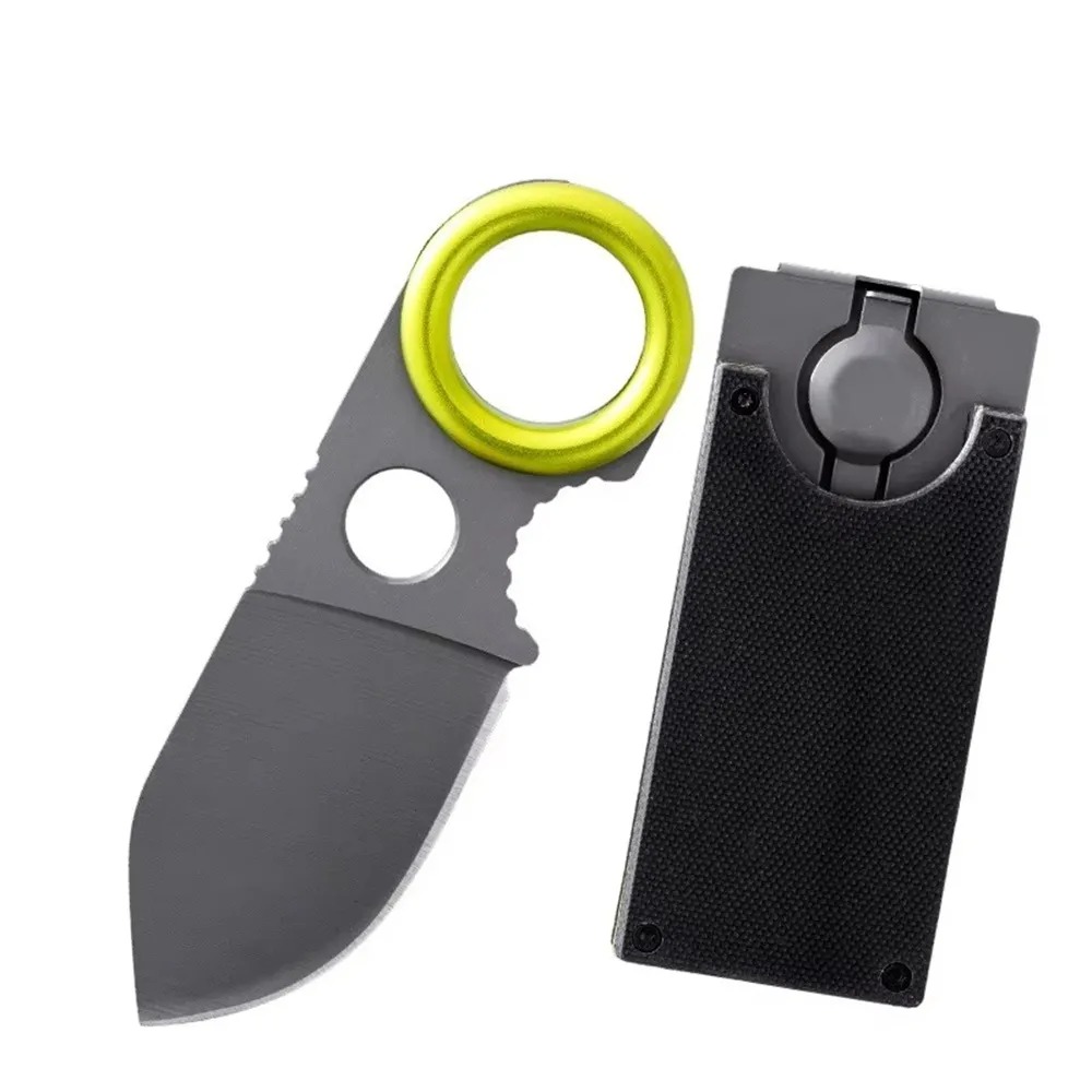 Mini Faca de Lâmina Fixa EDC e - Edc Fixed Blade Deep Carry avaliação e preço