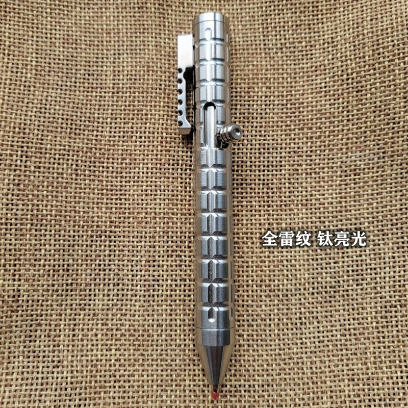 Caneta Tática de Titânio (1 Pe - Edc Carry Piece avaliação e preço
