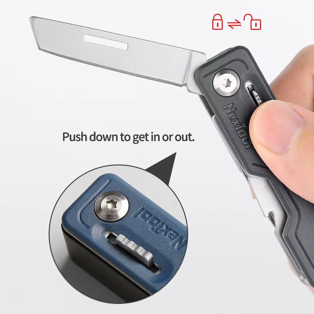 Canivete Multifuncional NexToo - Edc Carry Card avaliação e preço