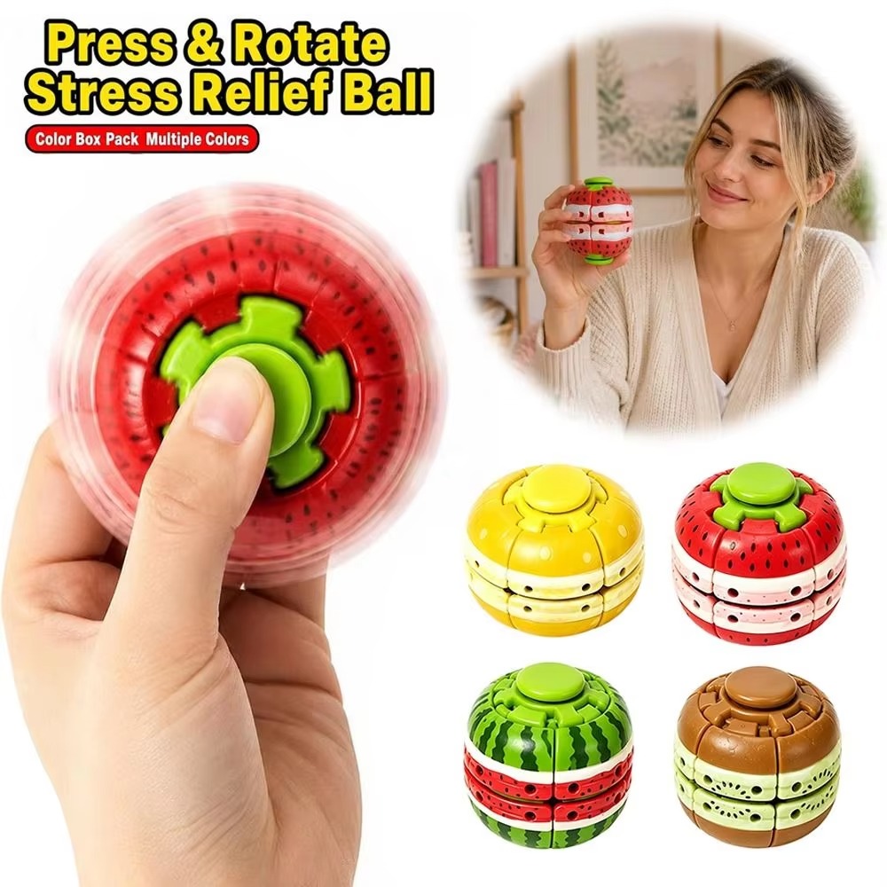 Brinquedo Giratório de Frutas, - Fidget Spinner Bearing avaliação e preço