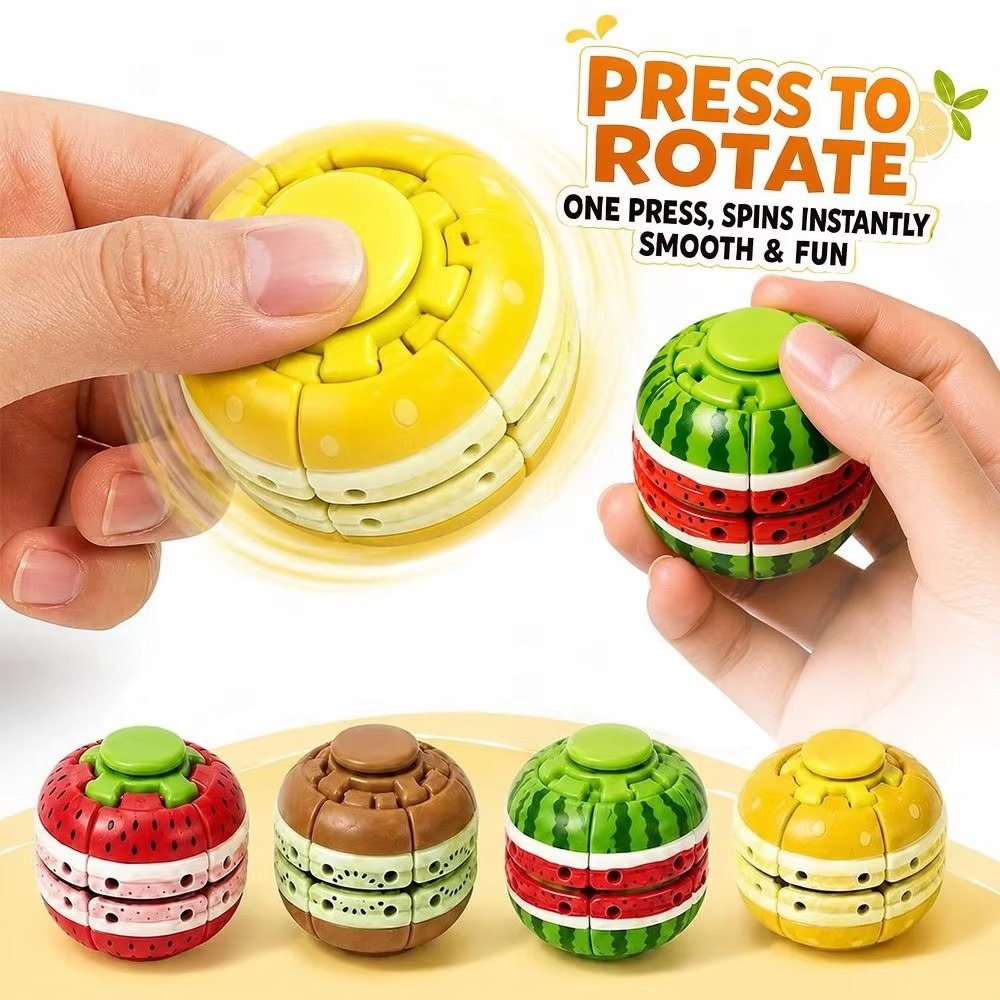 Brinquedo Giratório de Frutas, - Fidget Spinner Bearing avaliação e preço