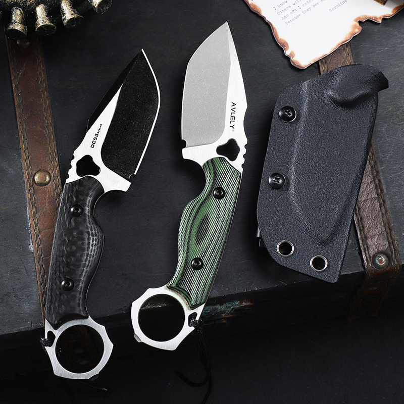 Faca de lâmina fixa em aço DC5 - Edc Fixed Blade Deep Carry avaliação e preço