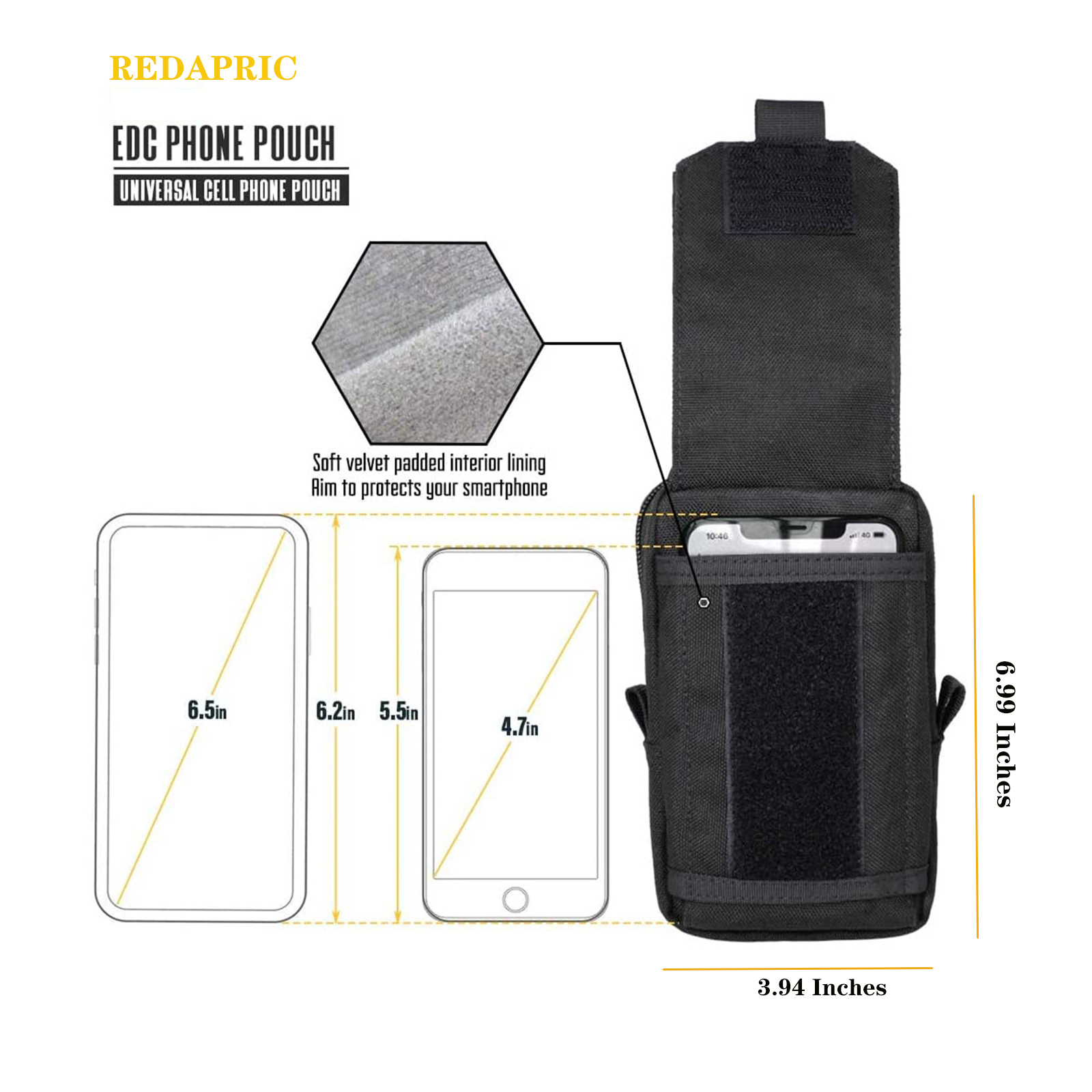 Molle tático bolsa cintura sac - Edc Carry Pocket avaliação e preço