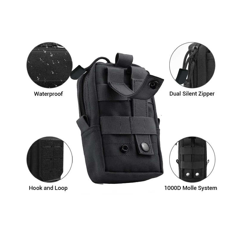 Bolsa Tática Molle para Cintur - Edc Carry Pocket avaliação e preço