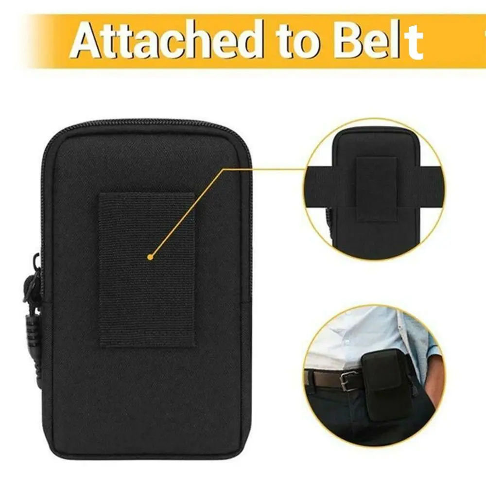 Cinto tático MOLLE para homens - Edc Carry Pocket avaliação e preço