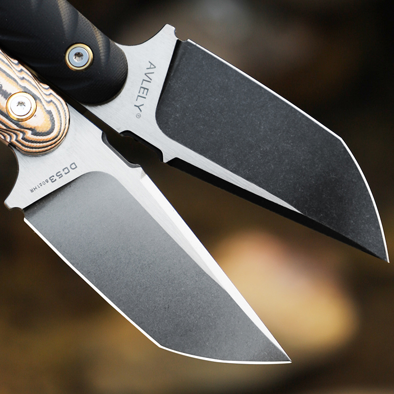 Faca de aço DC53 de alta durez - Edc Fixed Blade Deep Carry avaliação e preço