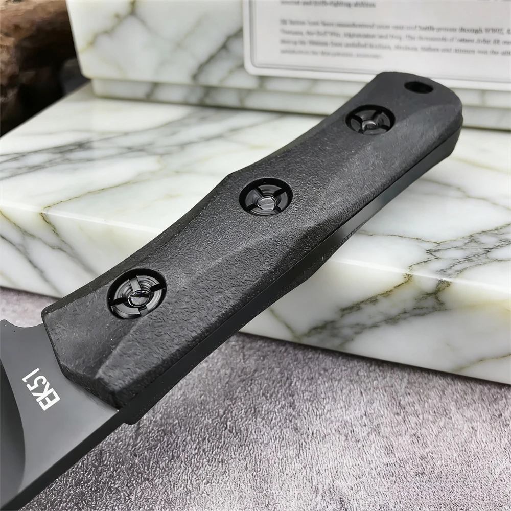 Faca de lâmina fixa portátil E - Edc Fixed Blade Deep Carry avaliação e preço