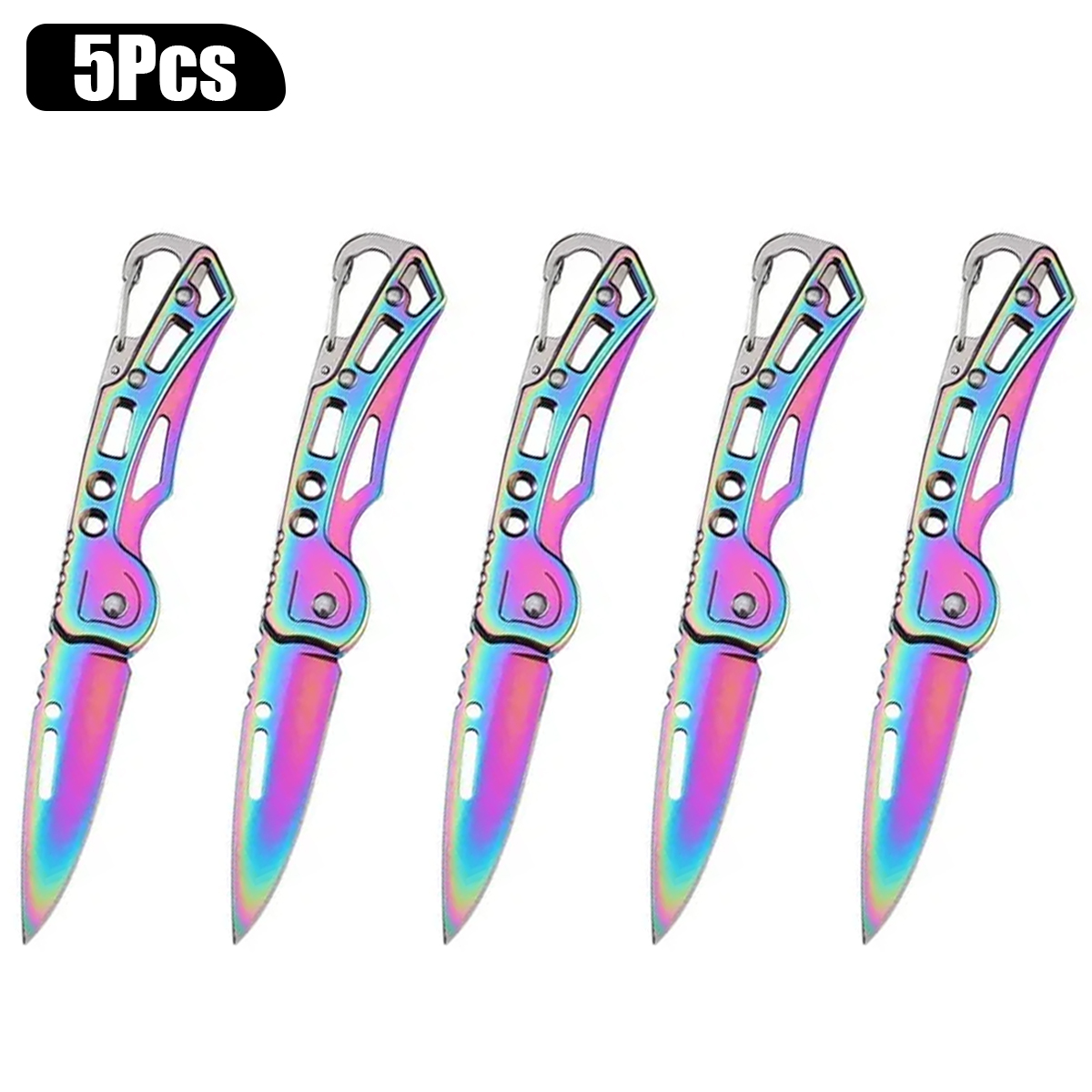 Conjunto de 5 facas de bolso c - Edc Carry Pocket Knife avaliação e preço