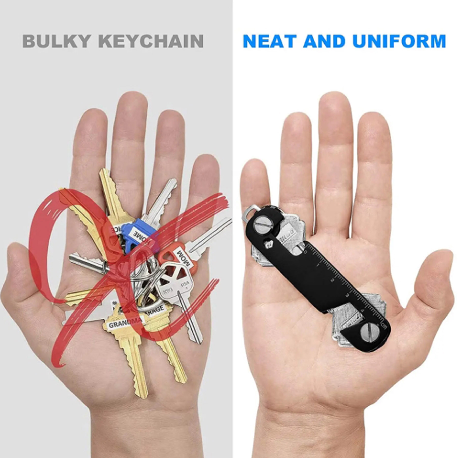 Suporte para Chaves - Organiza - Edc Carry Card avaliação e preço