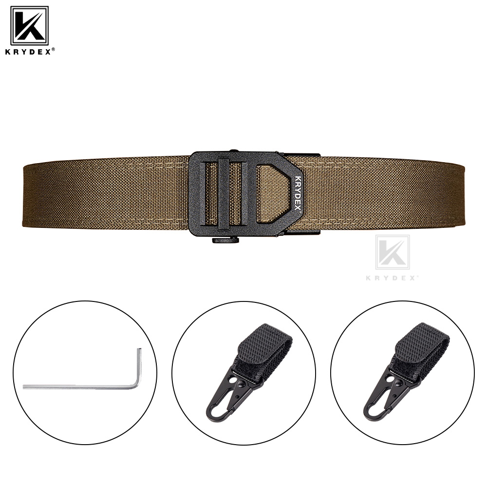 Cinto Tático KRYDEX de 1,5 Pol - Edc Concealed Carry Belt avaliação e preço
